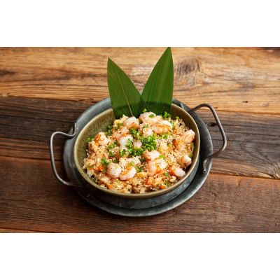 Fried rice with shrimp