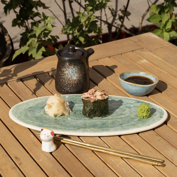 Gunkan with eel